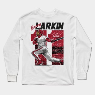 Barry Larkin Cincinnati Vintage Long Sleeve T-Shirt